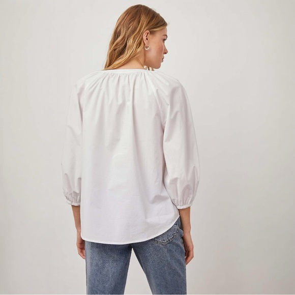 RAILS • Logan Top in White - Picture 2 of 13